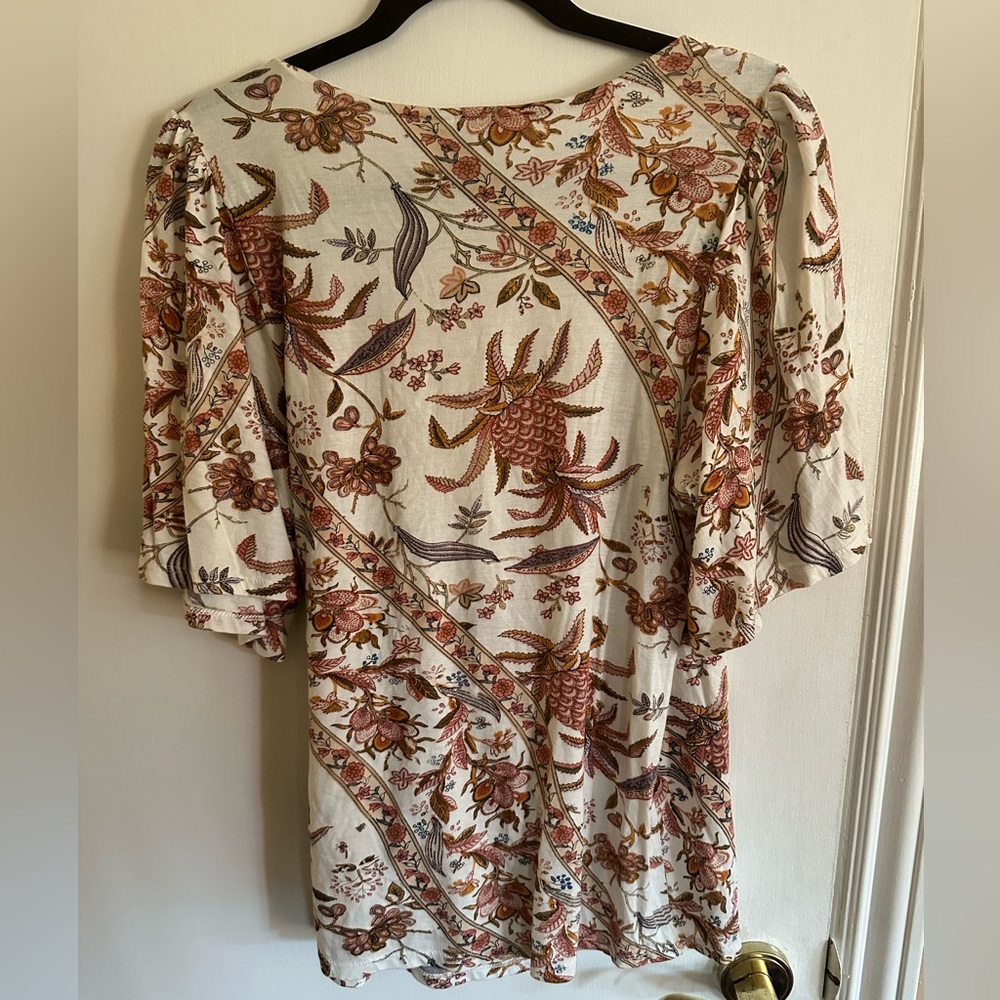 Lucky Brand Wrap Shirt. Large